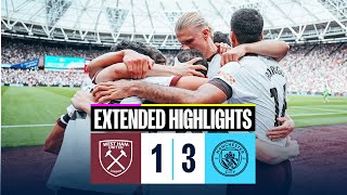 Extended Highlights West Ham 1-3 Man City Doku Hits The Griddy