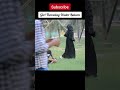 Girl Throwing Ice Water Balloons at People Prank #shorts