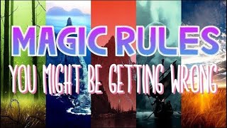 Magic the Gathering Rules You Might Be Getting Wrong