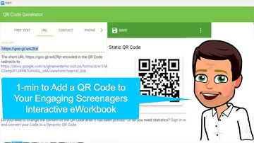 1-Min QR Code for Screenagers Interactive eWorkbook