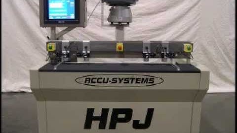 Accu-Systems HPJ Horizontal/Vertical Bore and Dowel insertion (2006)
