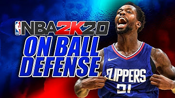 NBA 2K20 On Ball Defense Tutorial: Shutdown the Blowby Animation!