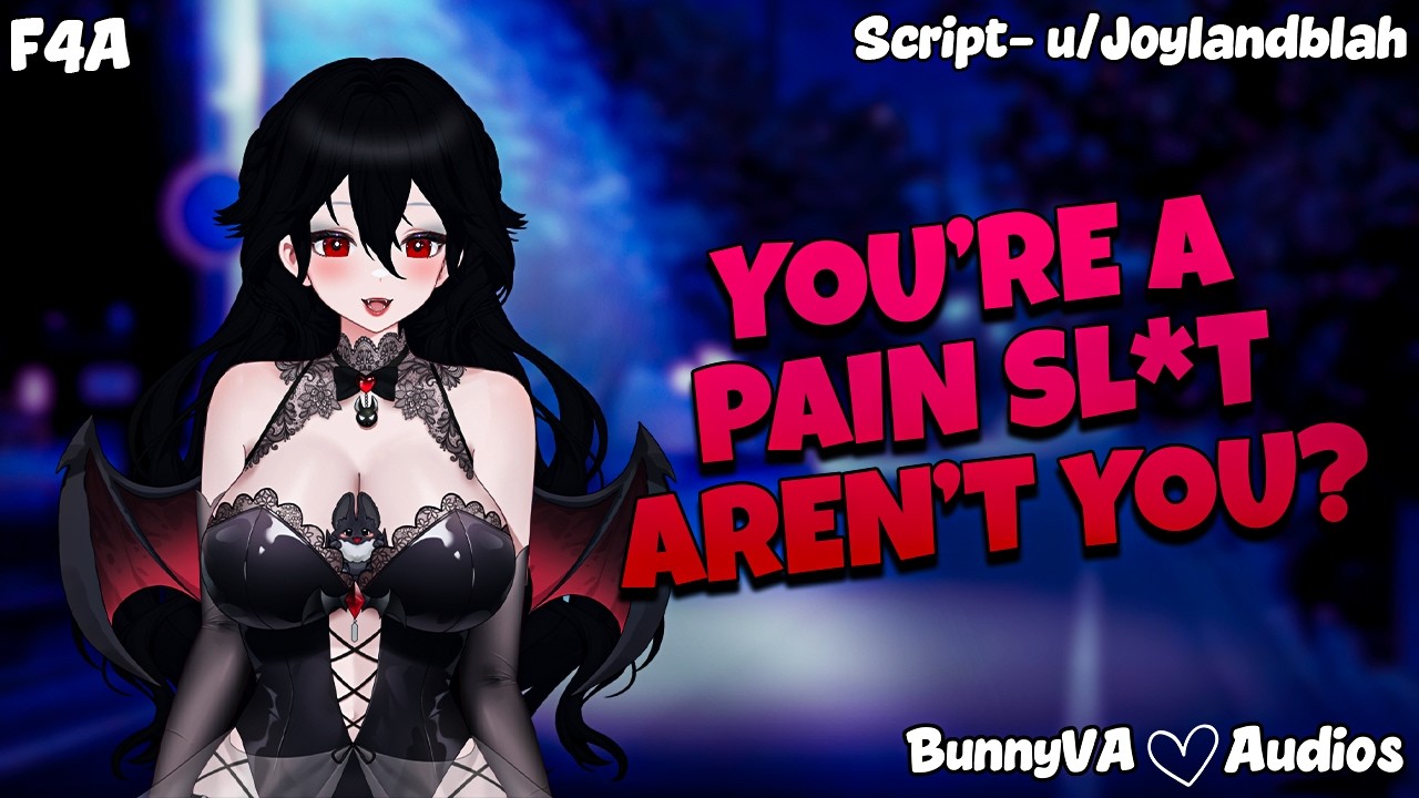 F4A Dominant Vampire Catches You... ASMR Roleplay [F DOM] [Feeding] [Degradation]