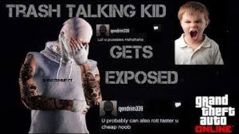 RACIST Trash Talker Gets Exposed *MUST WATCH* "1V1" - GTA 5 Online