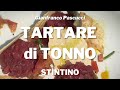 TARTARE di TONNO con uovo all