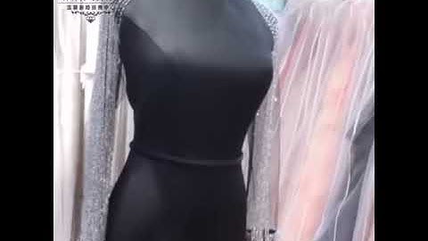 優雅黑色長袖－晚宴裙 - 天天要聞