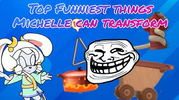 Tom and Jerry Chase | Top Funniest things Michelle can transform