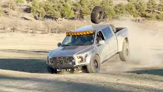 Jumping 2018 Ford F150 Raptor