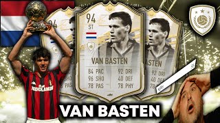 94 ICON MOMENTS MARCO VAN BASTEN PLAYER REVIEW 96 AGILITY SHEEESHHH FIFA 21 ULTIMATE TEAM