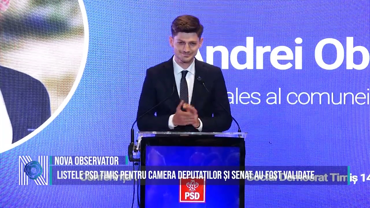 Listele PSD Timiș pentru Camera Deputaților și Senat au fost validate