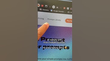 AI website with Free ChatGPT prompts