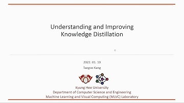 220110 Understanding and Improving Knowledge Distillation