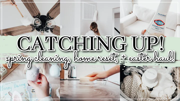 EXTREME SPRING CLEAN WITH ME! | 2023 HOME RESET | DEEP CLEANING ROUTINE | WHITNEY PEA