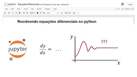 Resolvendo equação diferencial no Python