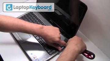 Dell Inspiron Laptop Keyboard Installation Replacement Guide - Remove Replace Install 15R N5010