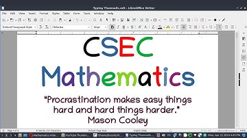 May 2022 Question 4a CSEC Mathematics Past Paper Solution