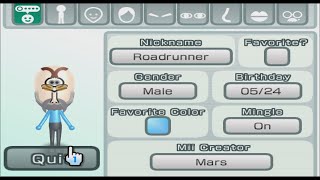 Roadrunner - Looney Tunes - Mii 1531