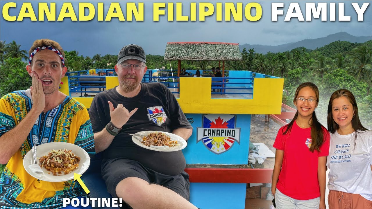 AMAZING CANADIAN FILIPINO FAMILY - Big Philippines Beach House With Restaurant and Bar