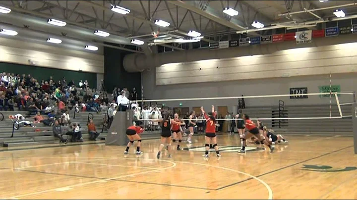 Anna Crabtree (jersey #1) Game film: 11/1/2012 New...