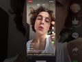 Capture de la vidéo Timothee Chalamet Talks About The Movie Little Women