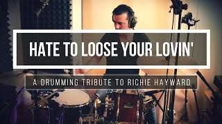 Hate to Loose Your Lovin&#39; (Little Feat) | Drumcover by Marc Fischer