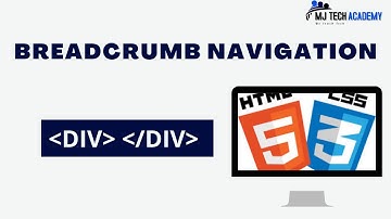 HOW TO CREATE A BREADCRUMB NAVIGATION || HTML || CSS ||JS