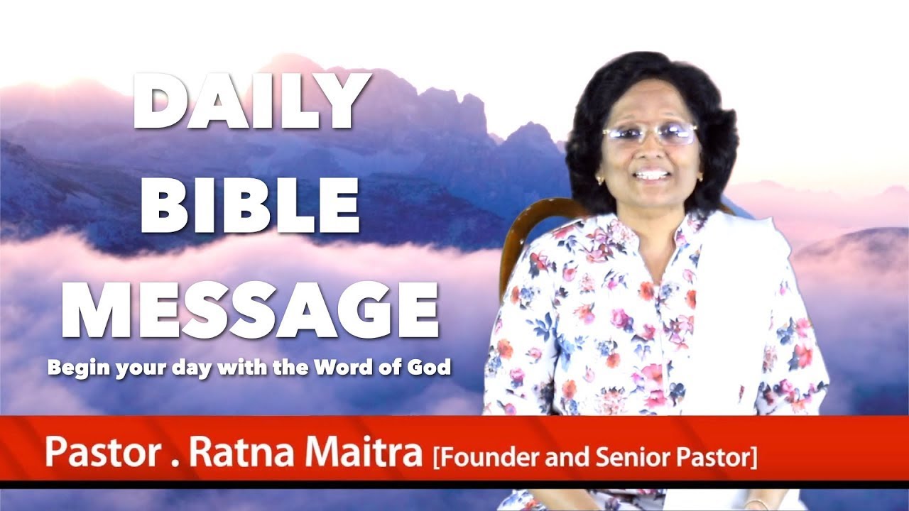 Thumbnail for Daily Bible Message 03 07 2024 John యోహాను సువార్త 11 25