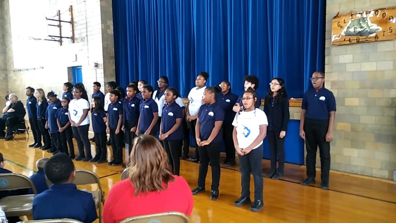 Glenwood Academy Choir sings Pablo the Reindeer YouTube