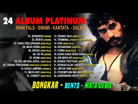 24 ALBUM PLATINUM INDONESIA TERBAIK SEPANJANG MASA - IWAN FALS , SWAMI, KANTATA, DALBO