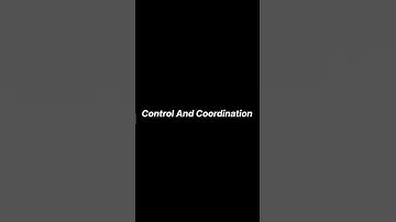 Control And Coordination Important Notes | Class 10 General Science Chapter 7 #seba #generalscience