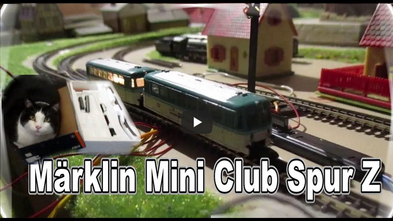 Märklin Miniclub Gleispläne Spur Z Kostenlos Meine Märklin Mini Club Spur Z Anlage - YouTube