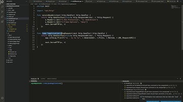 Go lang : Request Logging by Middleware Pattern