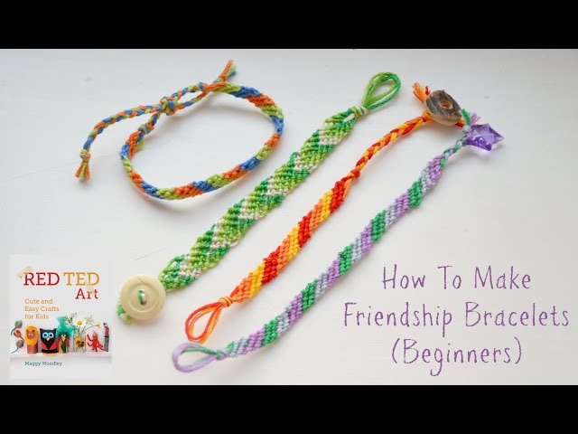 Easy Pattern Bracelet Toddler Craft