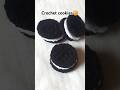 How To Crochet A Cookies For Beginners Crochet Oreo Tutorial Oreo Cookies Shorts Ytshorts