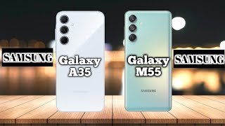 Samsung Galaxy A35 5g vs galaxy m55 5g || full comparison⚡