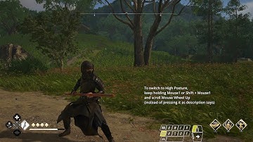 AC Shadows - How to change Posture with Bo Staff