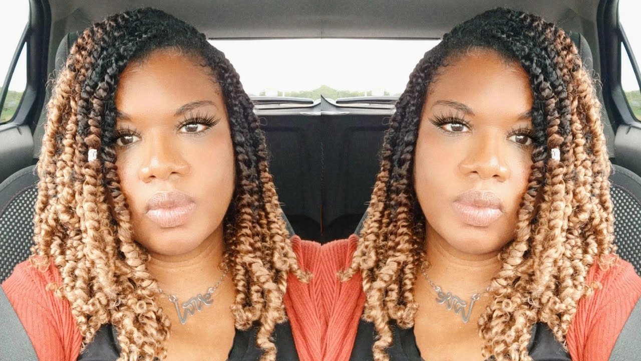 4 Weeks Crochet Passion Twist Update | My New Favorite Hairstyle