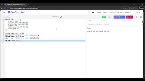 Learn SQL from Scratch | CREATE TABLE & INSERT INTO Example