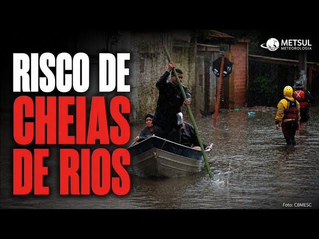 ‼️ Risco de cheias aumenta | METSUL