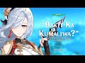 Bakit Ka Kumaliwa? - Zander Khan (Lyrics Video ft. Genshin Impact) (4K, HQ Audio)