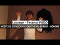Louison a testé pour vous : La Veste de concours EQUITHÈME Bordo - Homme