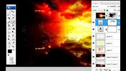 Movie Poster Photoshop CS3 Brushmask Tutorial