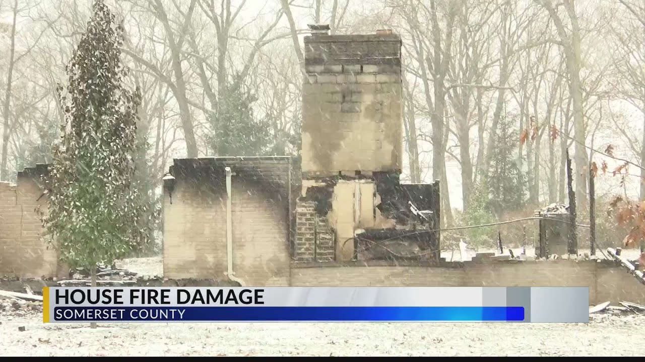 House fire in Somerset County YouTube