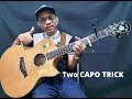 Two Capos at Once guitar trick