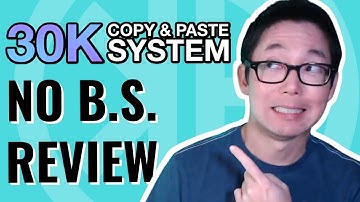 🔴 30K Copy & Paste System Review | HONEST OPINION | Glynn Kosky 30K Copy & Paste System Review