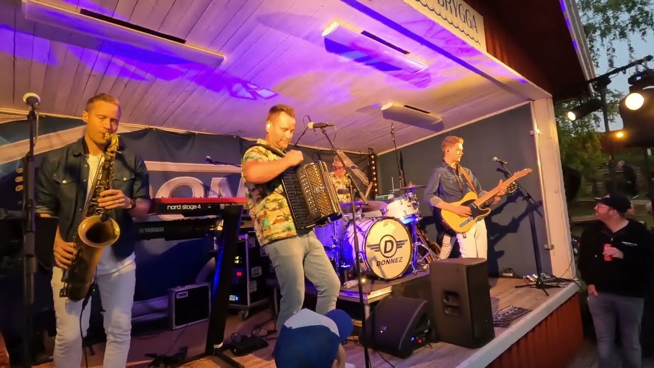 Donnez spelar DNA, Hjortnäs brygga 20250709