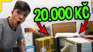 MYSTERY UNBOXING VĚCÍ ZA 20.000 KČ!