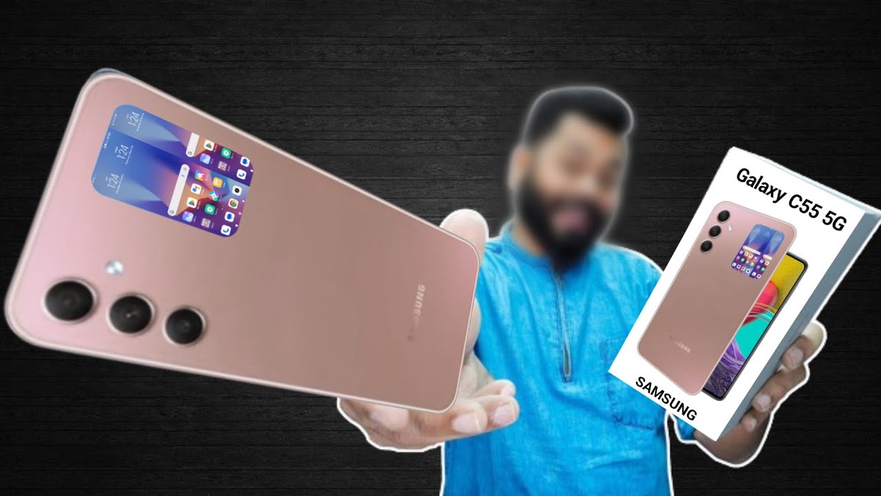 Samsung Galaxy C55 5G Unboxing, review & first look - YouTube