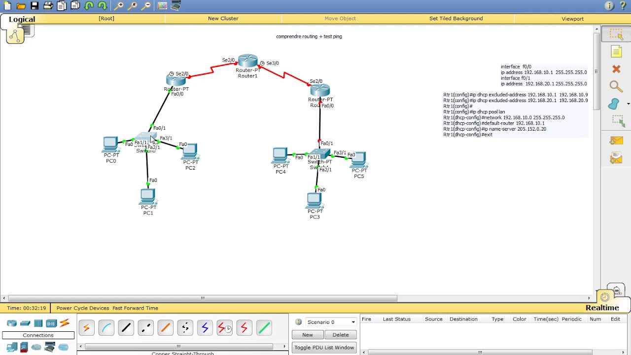 comprendre routing + test ping darija شرح ب - YouTube