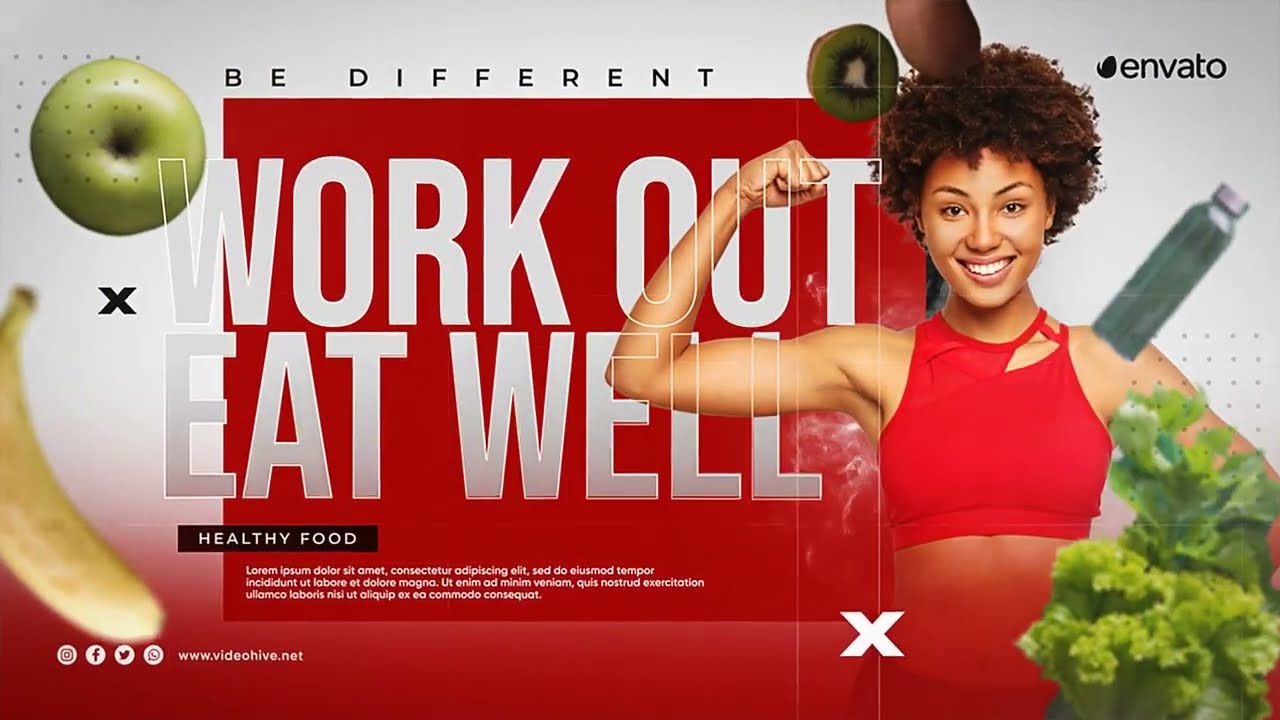 Videohive Fitness Training Gym Promo » Free After Effects Templates